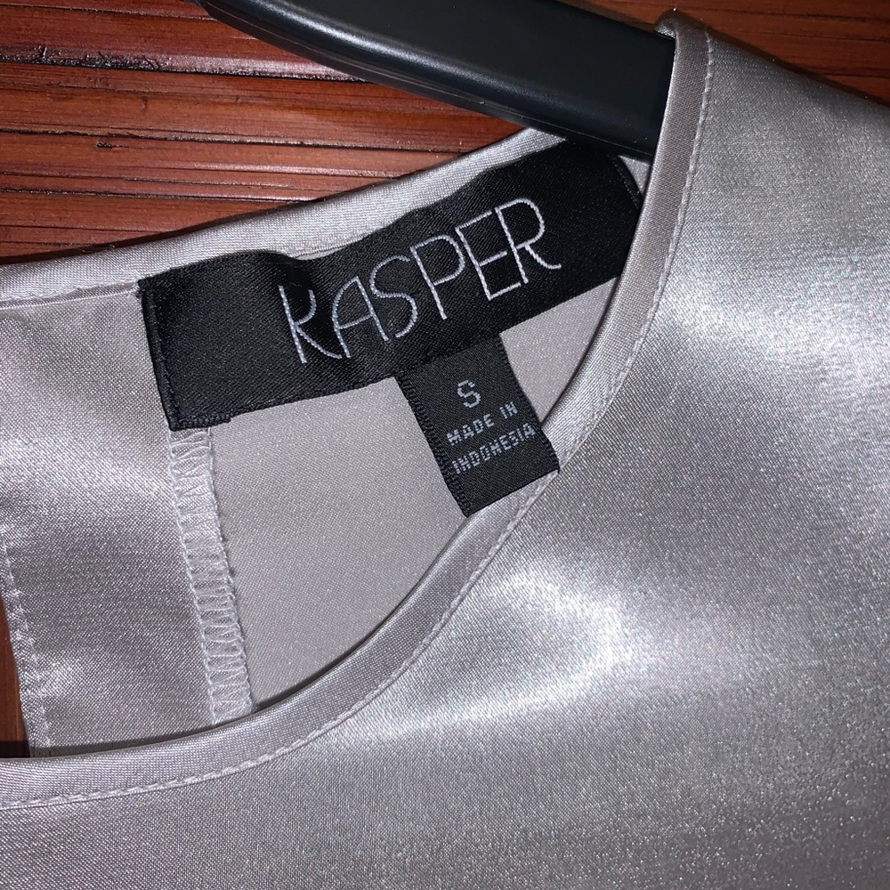 Kasper Silver shell top - Picture 2 of 2